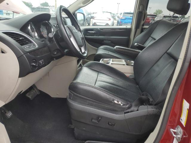 2C4RC1CG7ER426195 - 2014 CHRYSLER TOWN & COU TOURING L MAROON photo 7