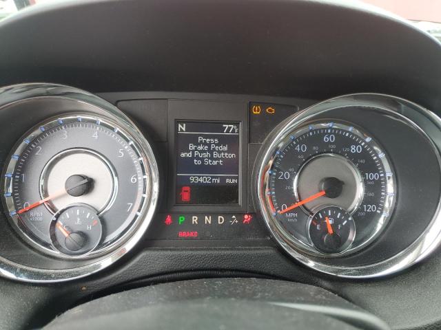 2C4RC1CG7ER426195 - 2014 CHRYSLER TOWN & COU TOURING L MAROON photo 9