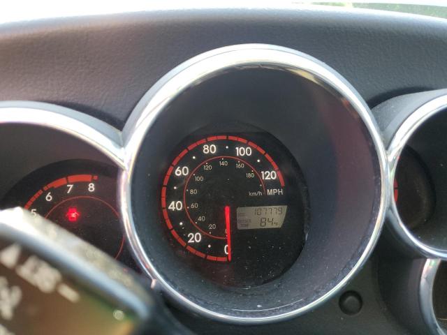 2T1KR32E27C656872 - 2007 TOYOTA COROLLA MA XR SILVER photo 9