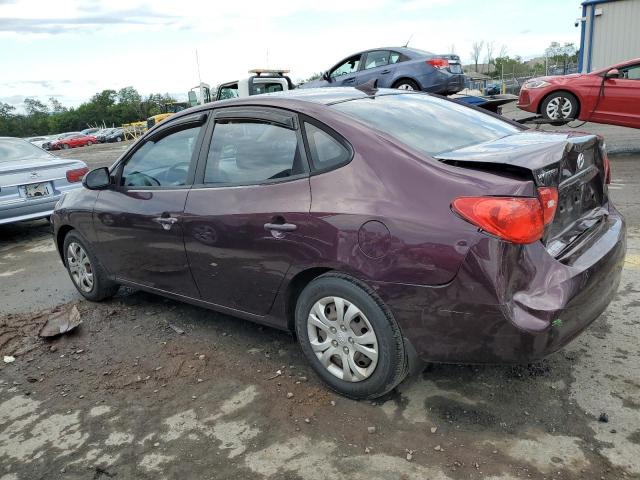 KMHDU46D59U807039 - 2009 HYUNDAI ELANTRA GLS PURPLE photo 2