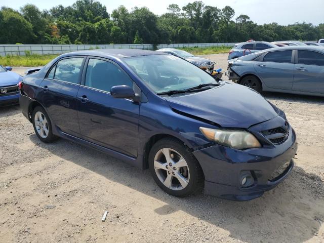 2T1BU4EE4BC681748 - 2011 TOYOTA COROLLA BASE BLUE photo 4