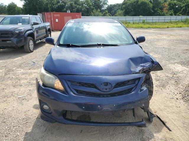 2T1BU4EE4BC681748 - 2011 TOYOTA COROLLA BASE BLUE photo 5
