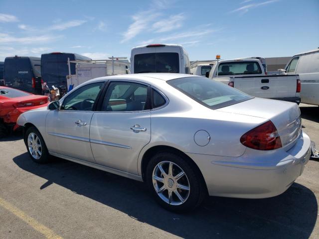 2G4WE537851185892 - 2005 BUICK LACROSSE CXS SILVER photo 2