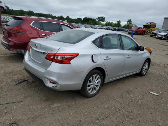 3N1AB7AP5KY417970 - 2019 NISSAN SENTRA S SILVER photo 3