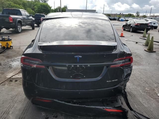 5YJXCDE22LF297754 - 2020 TESLA MODEL X BLACK photo 6