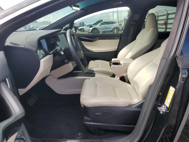 5YJXCDE22LF297754 - 2020 TESLA MODEL X BLACK photo 7