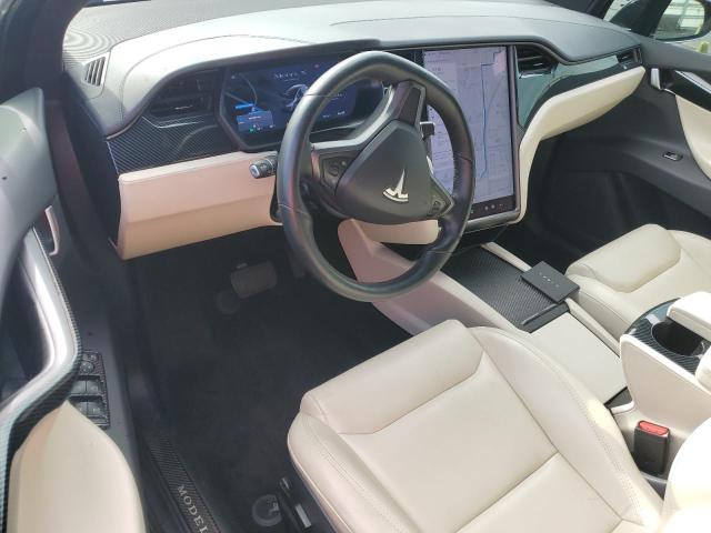 5YJXCDE22LF297754 - 2020 TESLA MODEL X BLACK photo 8