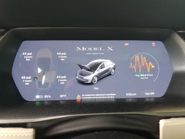 5YJXCDE22LF297754 - 2020 TESLA MODEL X BLACK photo 9