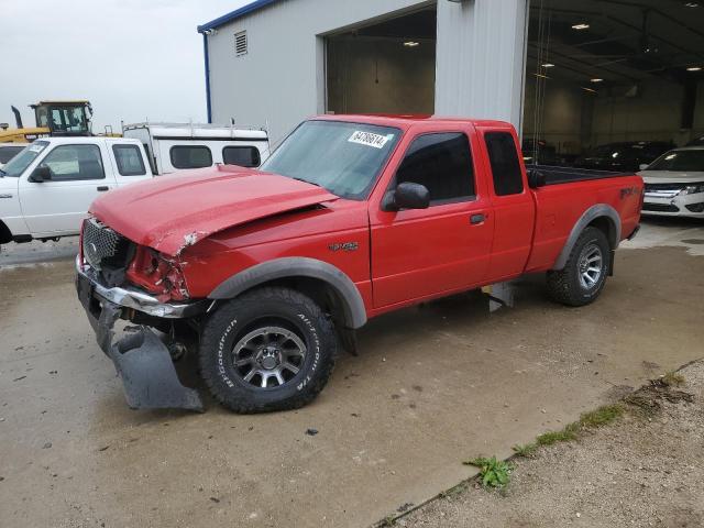 1FTZR45E02PA90561 - 2002 FORD RANGER SUPER CAB RED photo 1