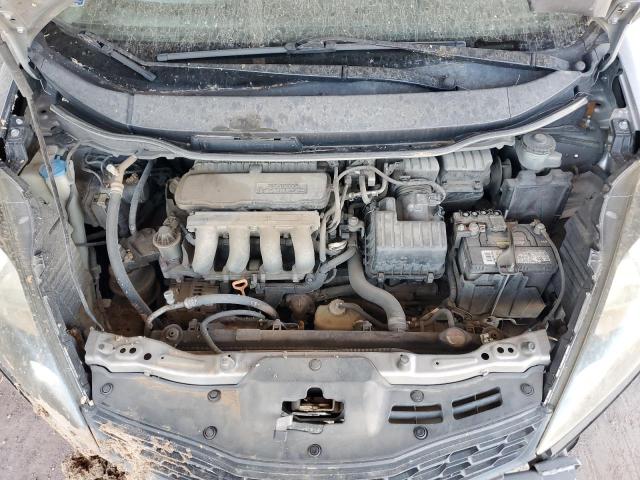 JHMGE8H55DC038440 - 2013 HONDA FIT SPORT SILVER photo 11