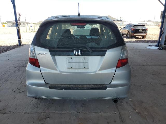 JHMGE8H55DC038440 - 2013 HONDA FIT SPORT SILVER photo 6