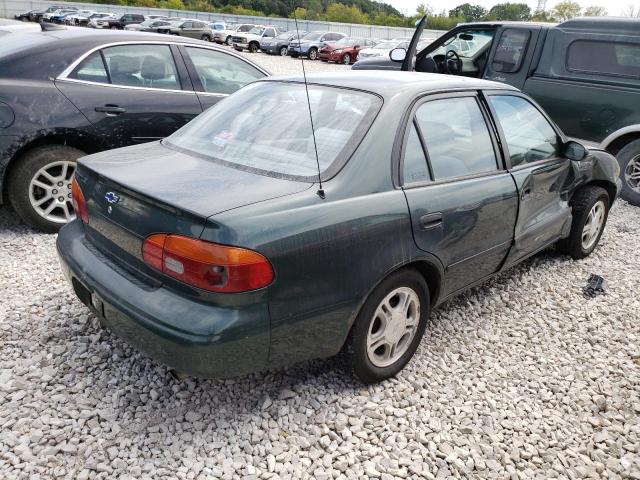 1Y1SK5287YZ421302 - 2000 CHEVROLET GEO PRIZM BASE GREEN photo 3