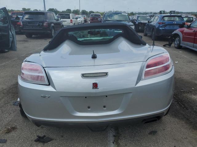 1G8MB35BX7Y107103 - 2007 SATURN SKY SILVER photo 6