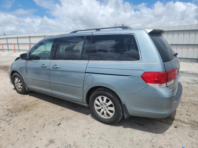 5FNRL38628B048072 - 2008 HONDA ODYSSEY EXL BLUE photo 2