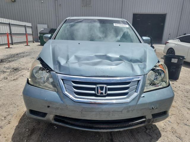 5FNRL38628B048072 - 2008 HONDA ODYSSEY EXL BLUE photo 5