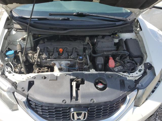 19XFB2F93EE082939 - 2014 HONDA CIVIC EXL WHITE photo 11
