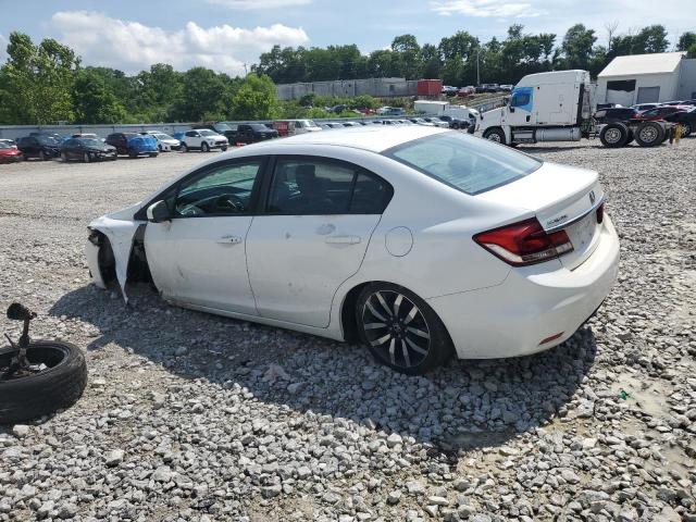 19XFB2F93EE082939 - 2014 HONDA CIVIC EXL WHITE photo 2