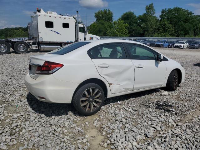 19XFB2F93EE082939 - 2014 HONDA CIVIC EXL WHITE photo 3