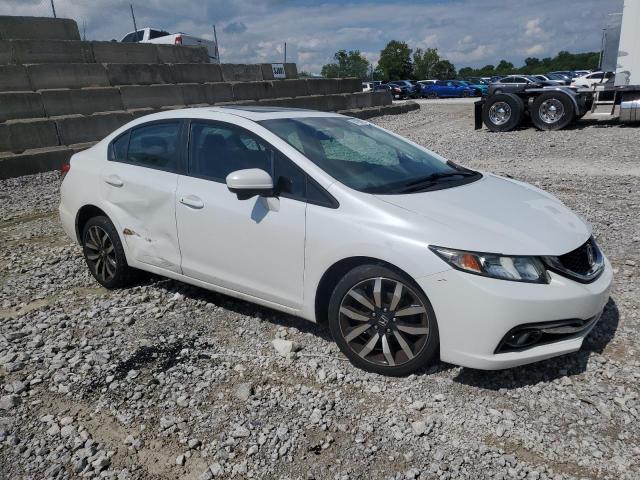 19XFB2F93EE082939 - 2014 HONDA CIVIC EXL WHITE photo 4