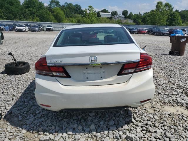 19XFB2F93EE082939 - 2014 HONDA CIVIC EXL WHITE photo 6