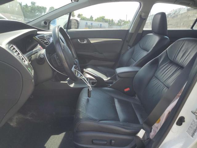 19XFB2F93EE082939 - 2014 HONDA CIVIC EXL WHITE photo 7