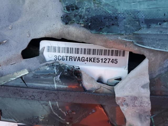 3C6TRVAG4KE512745 - 2019 RAM PROMASTER 1500 STANDARD WHITE photo 12