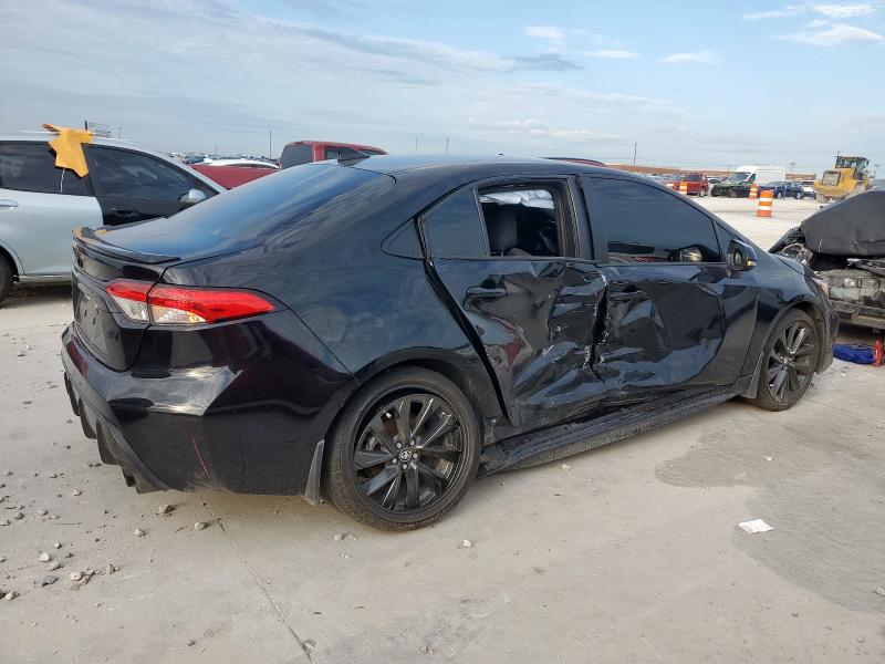 5YFS4MCE7RP192757 - 2024 TOYOTA COROLLA SE შავი ფოტო 3