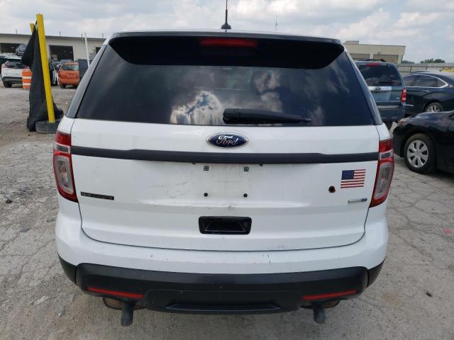 1FM5K8AR5FGC16241 - 2015 FORD EXPLORER POLICE INTERCEPTOR WHITE photo 6