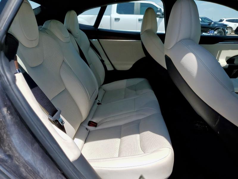 5YJSA1E55NF473112 - 2022 TESLA MODEL S Մոխրագույն լուսանկար 10