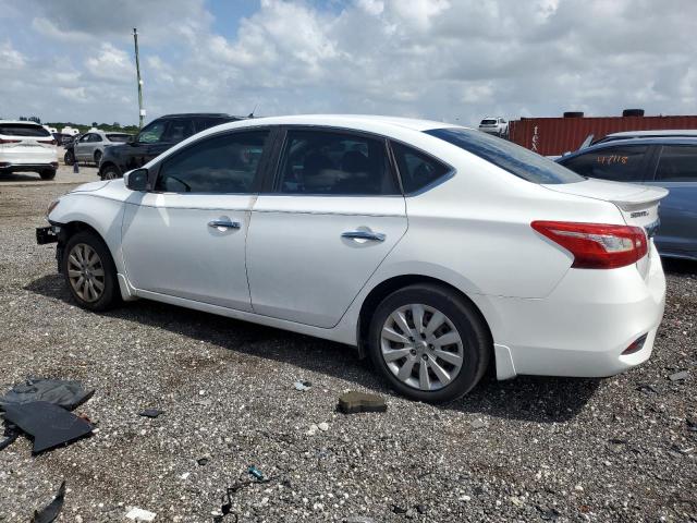 3N1AB7AP1GY306405 - 2016 NISSAN SENTRA S WHITE photo 2