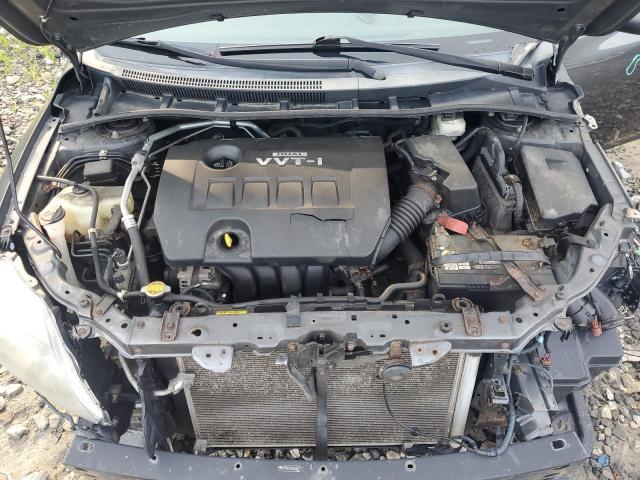 2T1BU4EE9AC442971 - 2010 TOYOTA COROLLA BASE GRAY photo 11