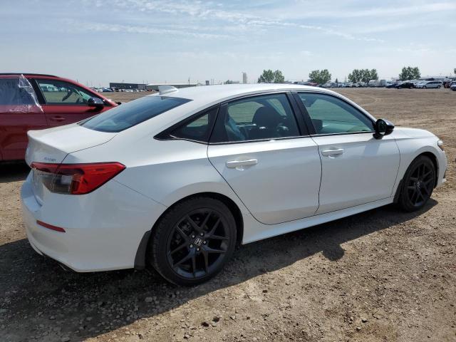 2HGFE2F53RH110660 - 2024 HONDA CIVIC SPORT WHITE photo 3