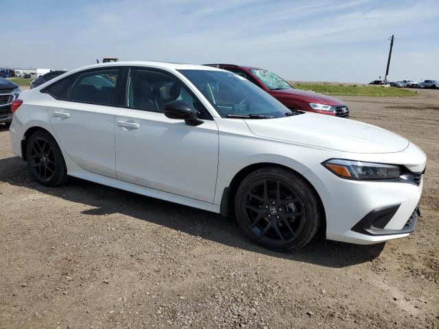 2HGFE2F53RH110660 - 2024 HONDA CIVIC SPORT WHITE photo 4