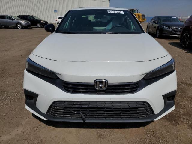 2HGFE2F53RH110660 - 2024 HONDA CIVIC SPORT WHITE photo 5