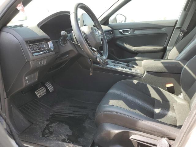 2HGFE2F53RH110660 - 2024 HONDA CIVIC SPORT WHITE photo 7