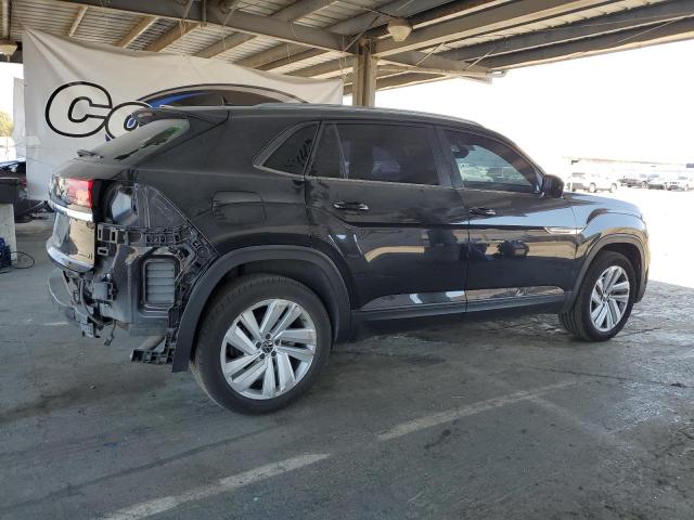 1V26E2CA8LC207944 - 2020 VOLKSWAGEN ATLAS CROS SE BLACK photo 3