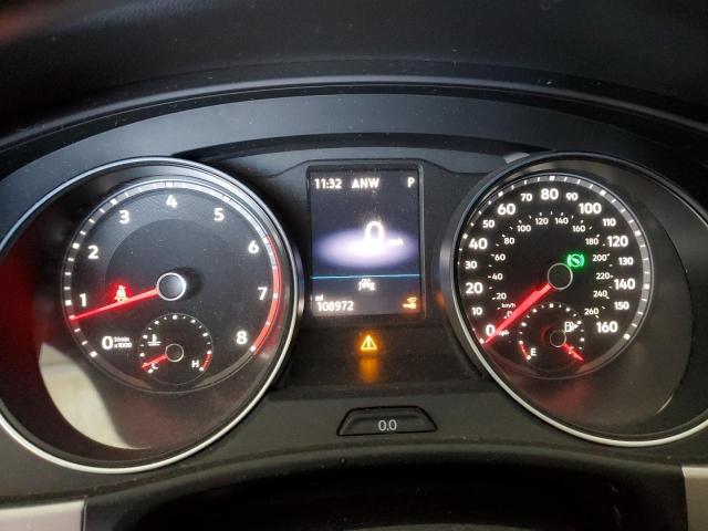 1V26E2CA8LC207944 - 2020 VOLKSWAGEN ATLAS CROS SE BLACK photo 9