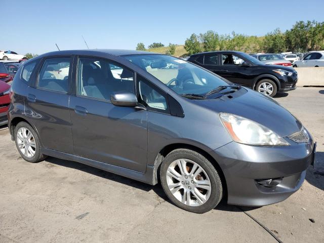 JHMGE8G5XBC018991 - 2011 HONDA FIT SPORT GRAY photo 4