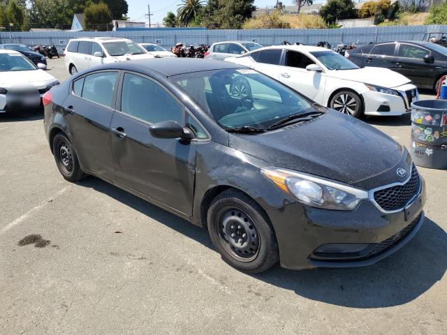 KNAFK4A61G5618470 - 2016 KIA FORTE LX BLACK photo 4