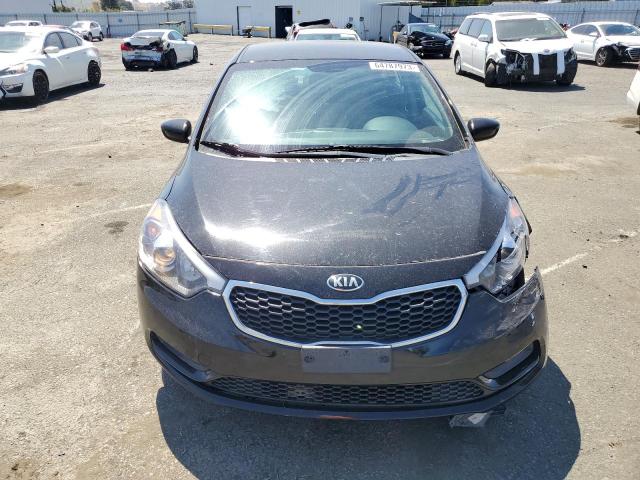 KNAFK4A61G5618470 - 2016 KIA FORTE LX BLACK photo 5