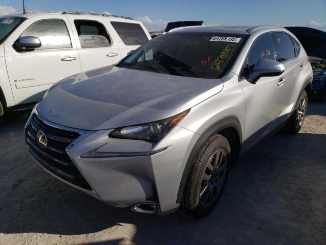 JTJYARBZ0F2014961 - 2015 LEXUS NX 200T SILVER photo 2