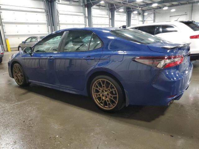 4T1T31AK4RU062402 - 2024 TOYOTA CAMRY SE NIGHT SHADE BLUE photo 2