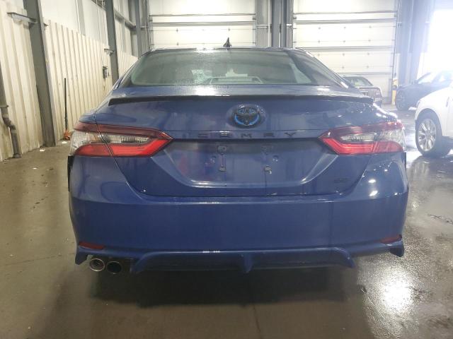 4T1T31AK4RU062402 - 2024 TOYOTA CAMRY SE NIGHT SHADE BLUE photo 6