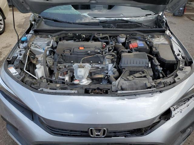 2HGFE2F54NH593747 - 2022 HONDA CIVIC SPORT SILVER photo 11