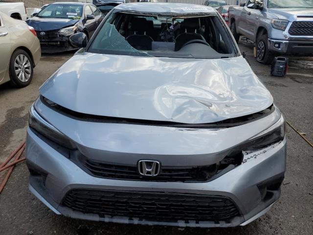 2HGFE2F54NH593747 - 2022 HONDA CIVIC SPORT SILVER photo 5