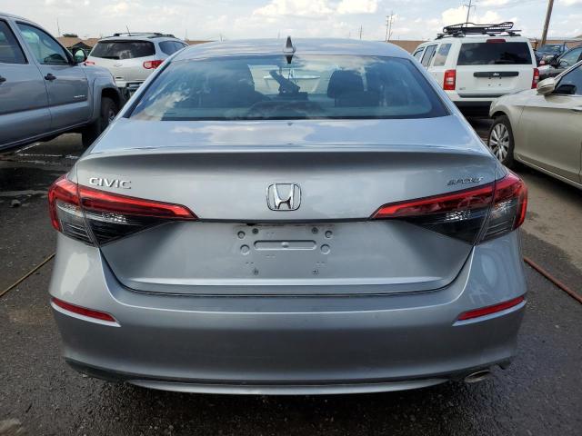 2HGFE2F54NH593747 - 2022 HONDA CIVIC SPORT SILVER photo 6