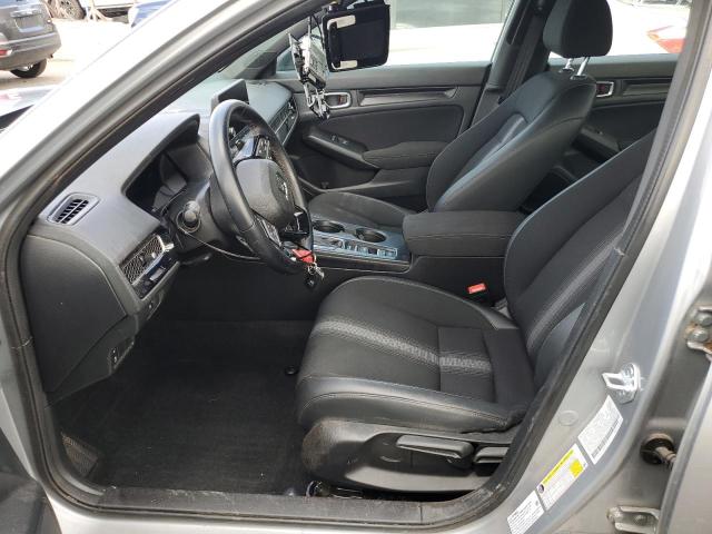 2HGFE2F54NH593747 - 2022 HONDA CIVIC SPORT SILVER photo 7