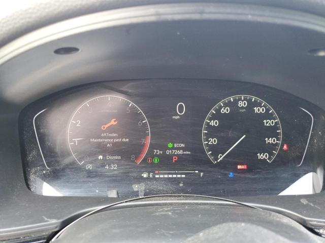 2HGFE2F54NH593747 - 2022 HONDA CIVIC SPORT SILVER photo 9