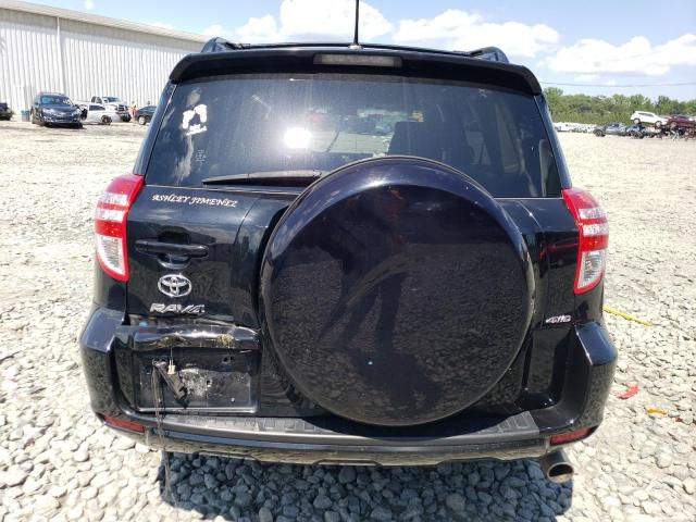 JTMBF4DV2BD041827 - 2011 TOYOTA RAV4 BLACK photo 6