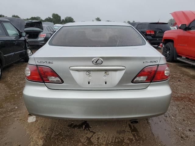 JTHBA30GX40007272 - 2004 LEXUS ES 330 SILVER photo 6